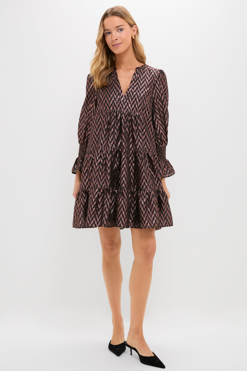 Metallic Ikat Kenzo Dress