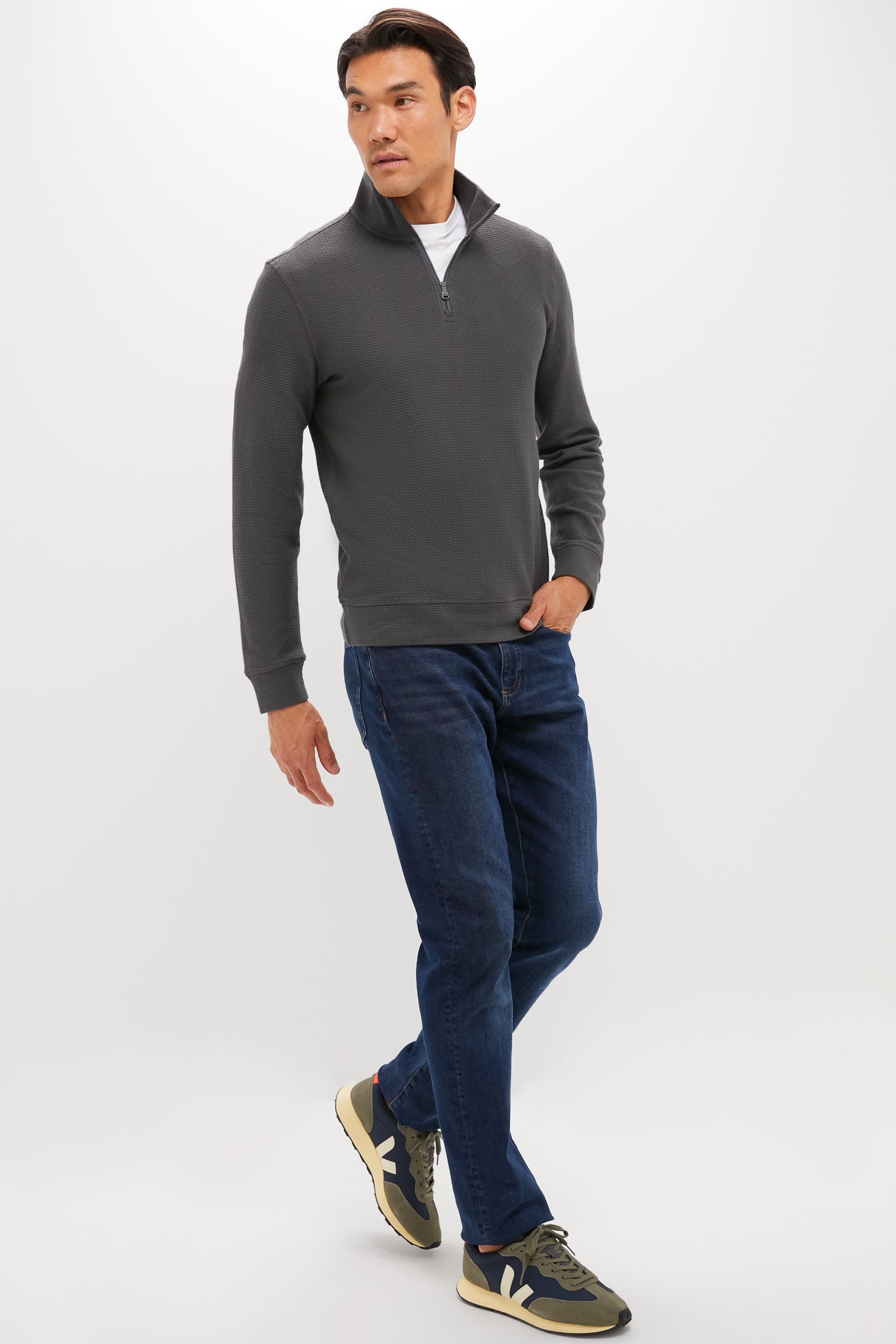 Mens Nautico White Orange Fluo Rio Branco Sneakers