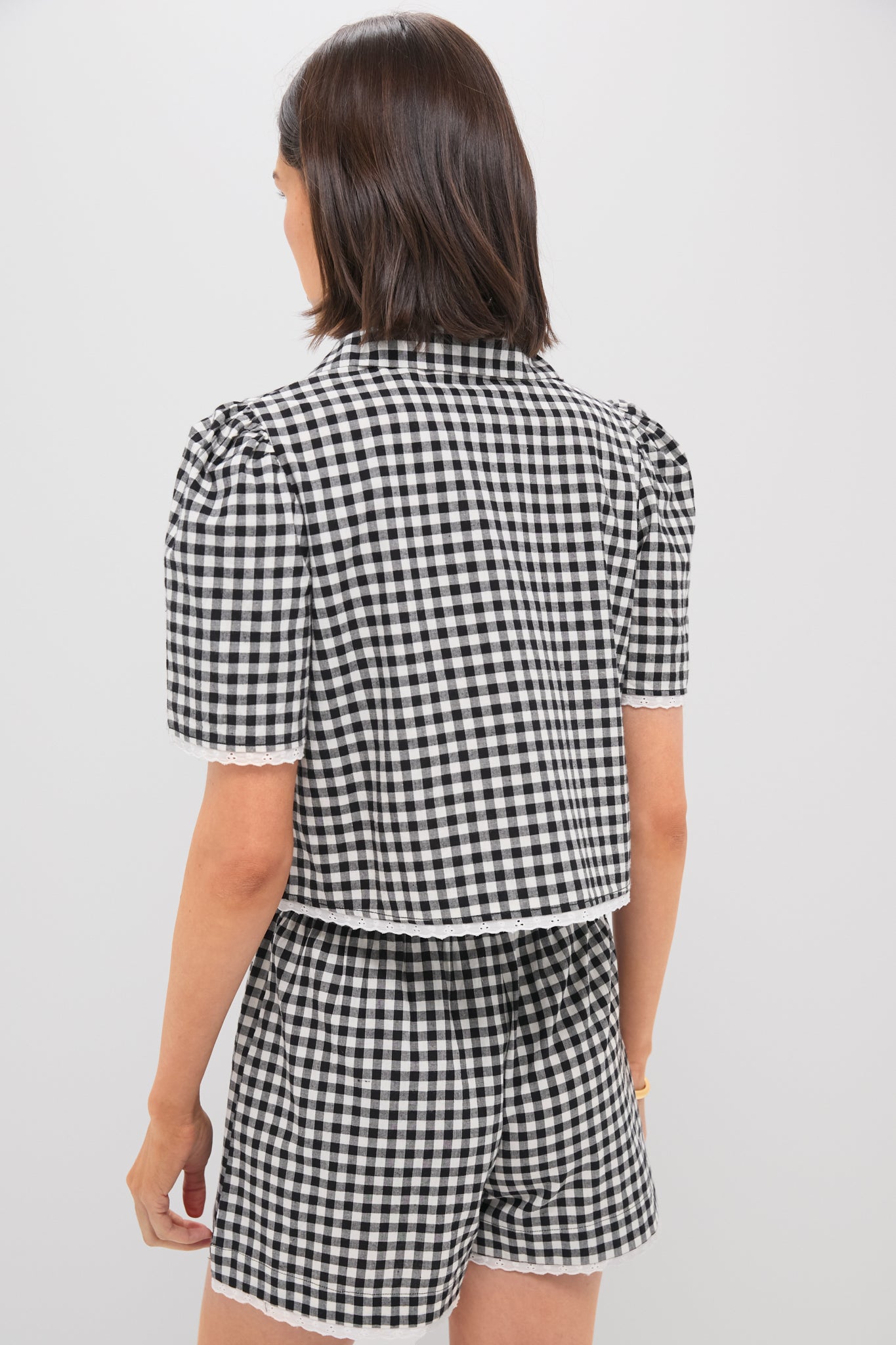 Black Gingham Hanna Set