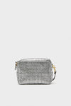Silver Woven Etoile Midi Sac