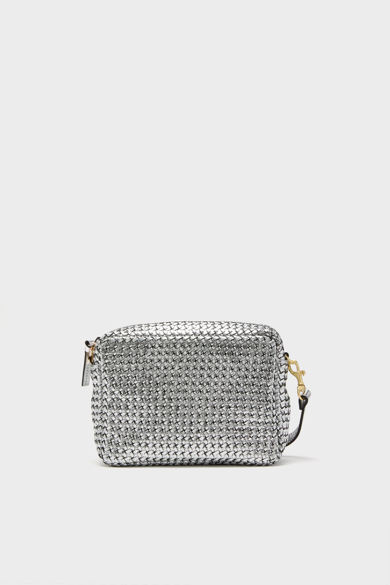 Silver Woven Etoile Midi Sac