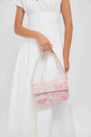 Cherry Blossom Toile Tommy Beaded Bag