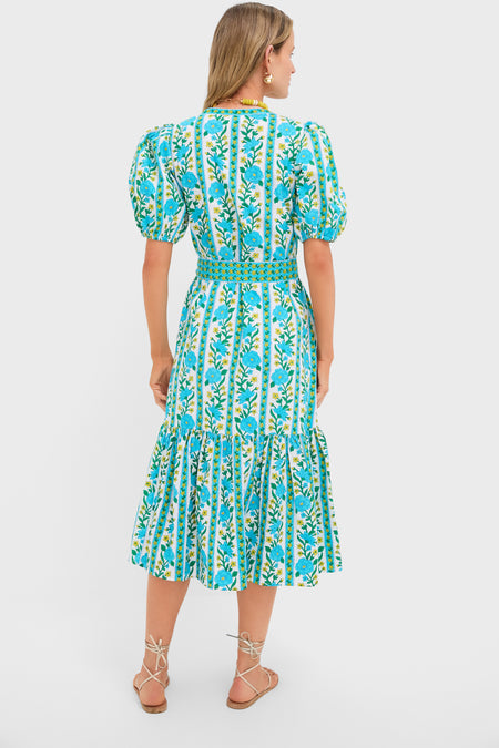 Hibiscus Border Daisy Dress