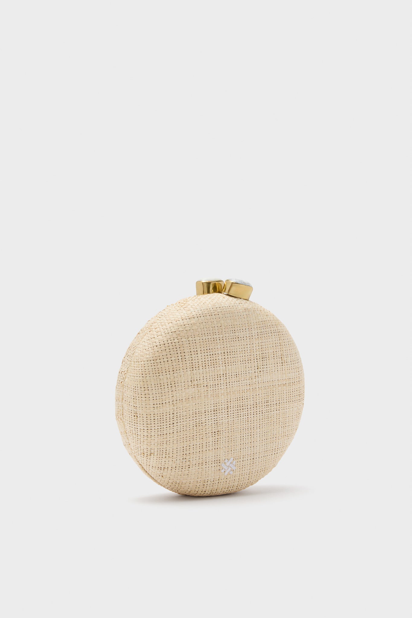 Natural and Yellow Lemon Slice Minaudiere