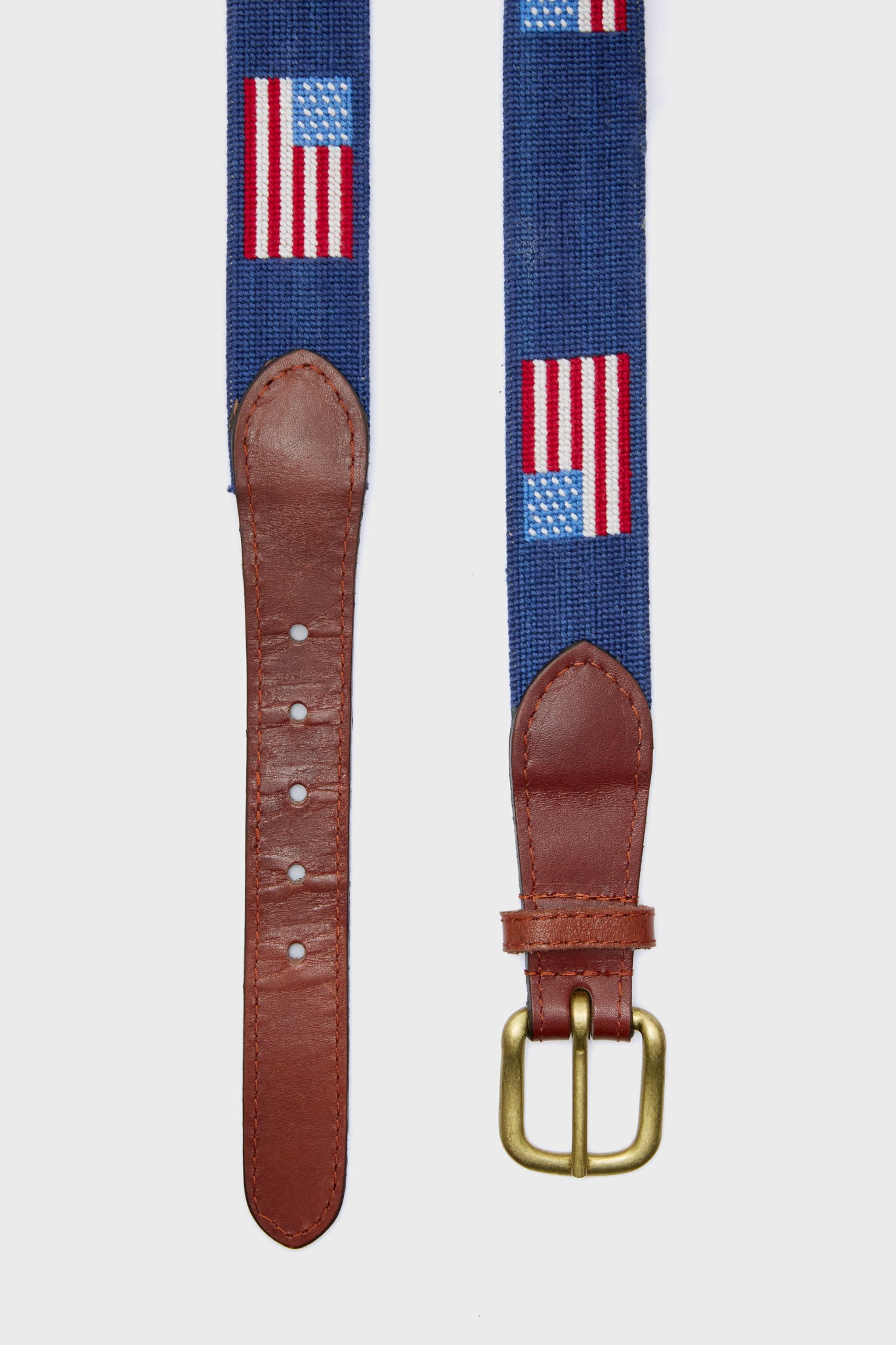 Needlepoint belt for men American Flag needlepoint sale design