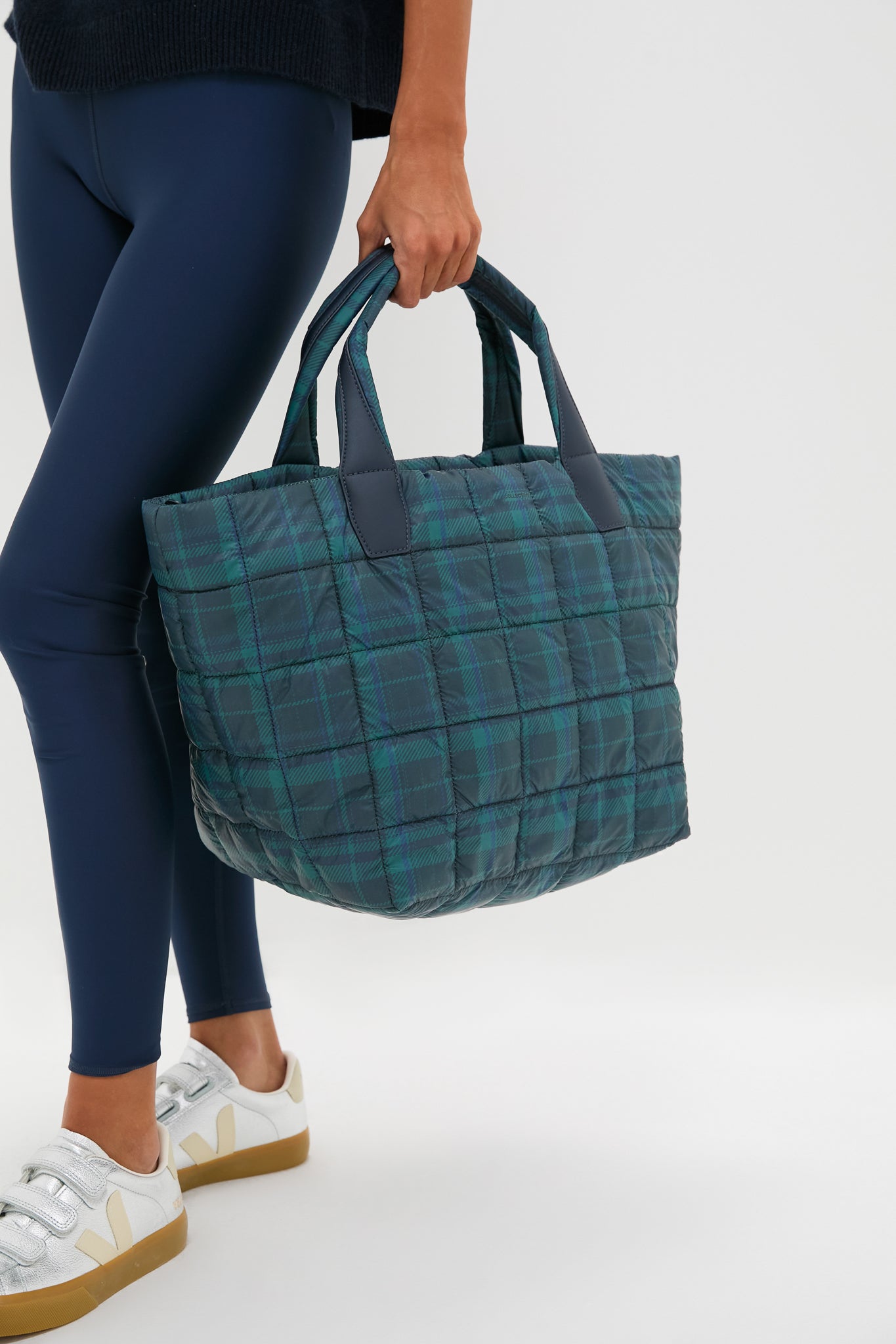 Ivy Plaid Porter Tote Medium
