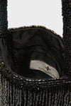 Black Beaded Josephine Mini Bag