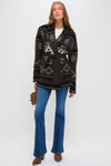 Wool Blend Ranch Teddy Wrap Cardigan