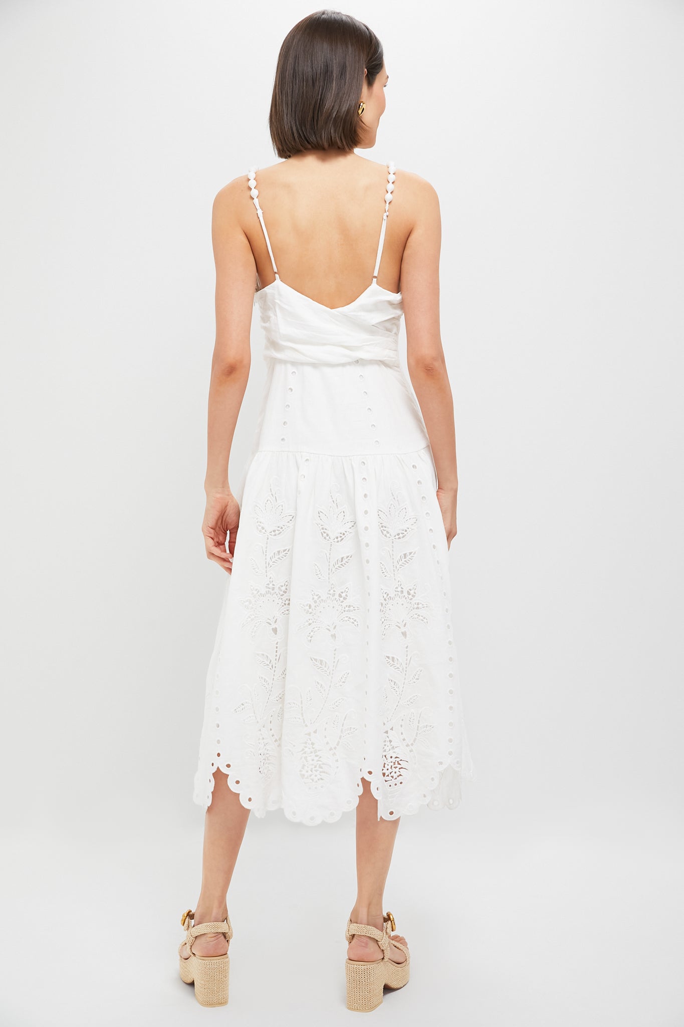 Off-White Richilieu Midi Dress
