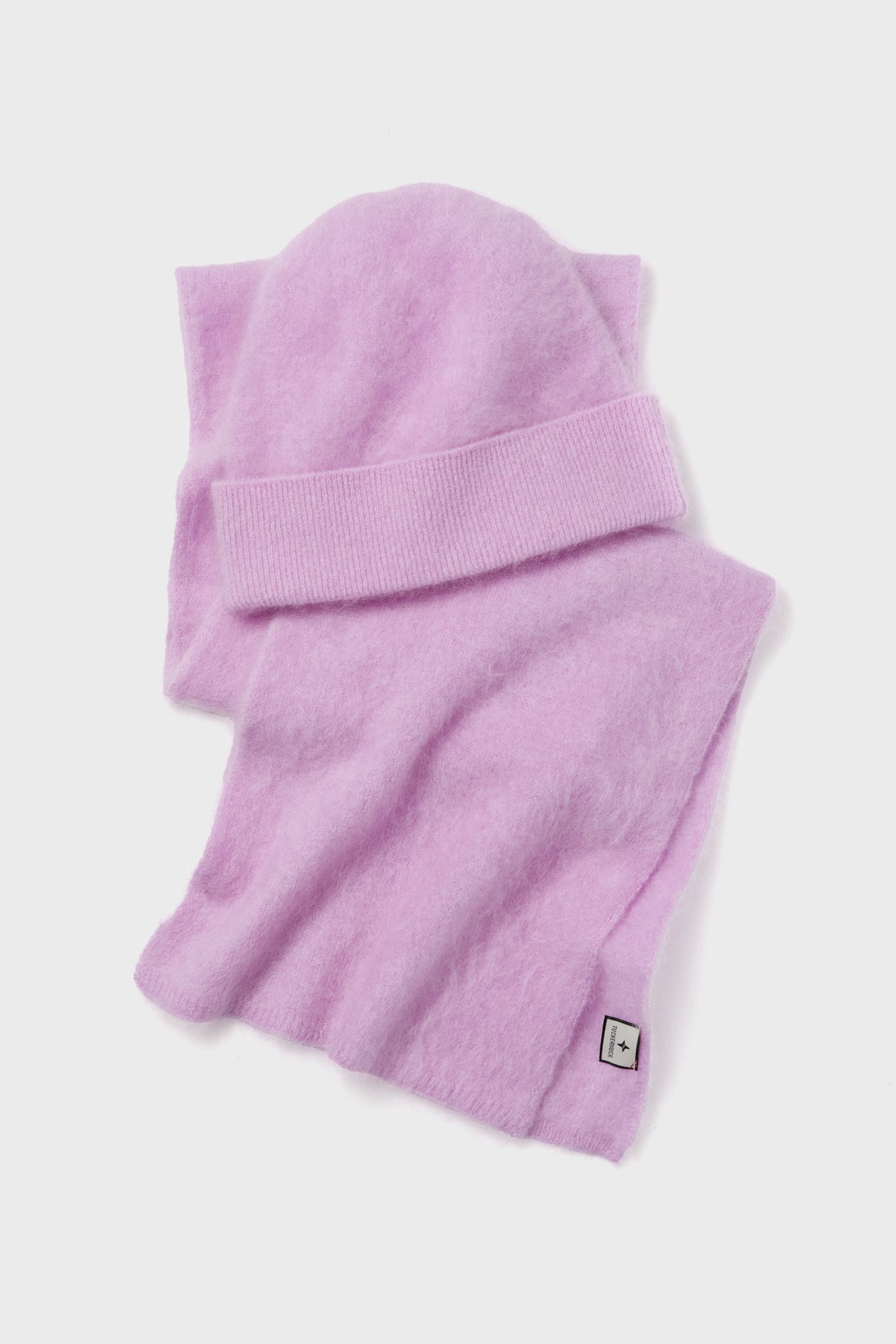 Lilac Cashmere Hat and Scarf Set