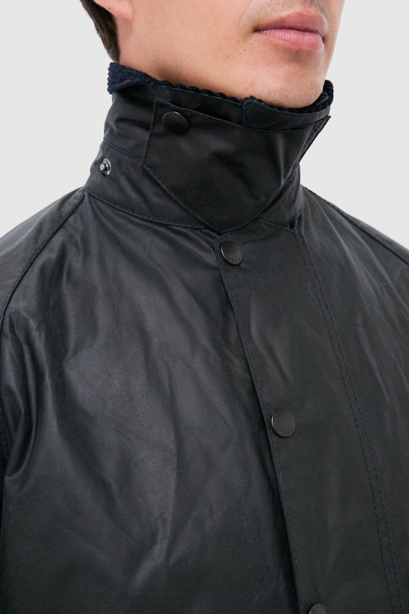 Men's Navy Beaufort Wax Jacket