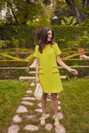 Limoncello Tweed Jackie Dress