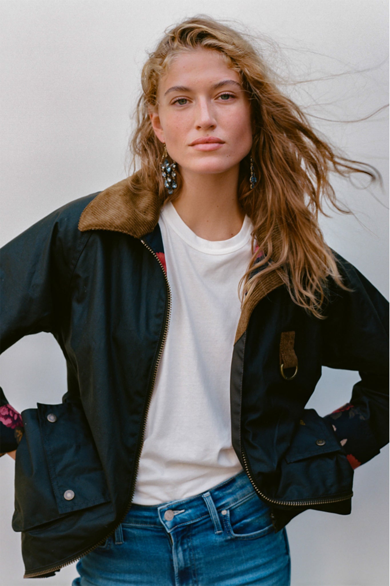 Olive Barbour x Tuckernuck Elodie Wax Jacket | Barbour x Tuckernuck