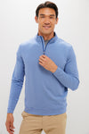 Sport Navy Perth Sugar Stripe Quarter Zip