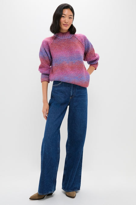 Purple Ombre Luca Sweater