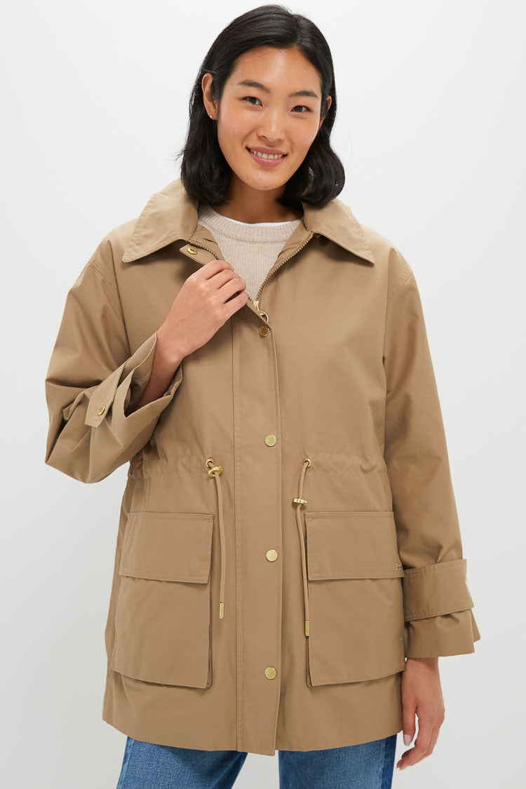 Military Brown Fallyn Showerproof Jacket