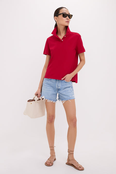 Red Pique Murray Classic Polo