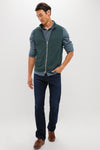 Deep Verdant Crown Sweater Fleece Vest