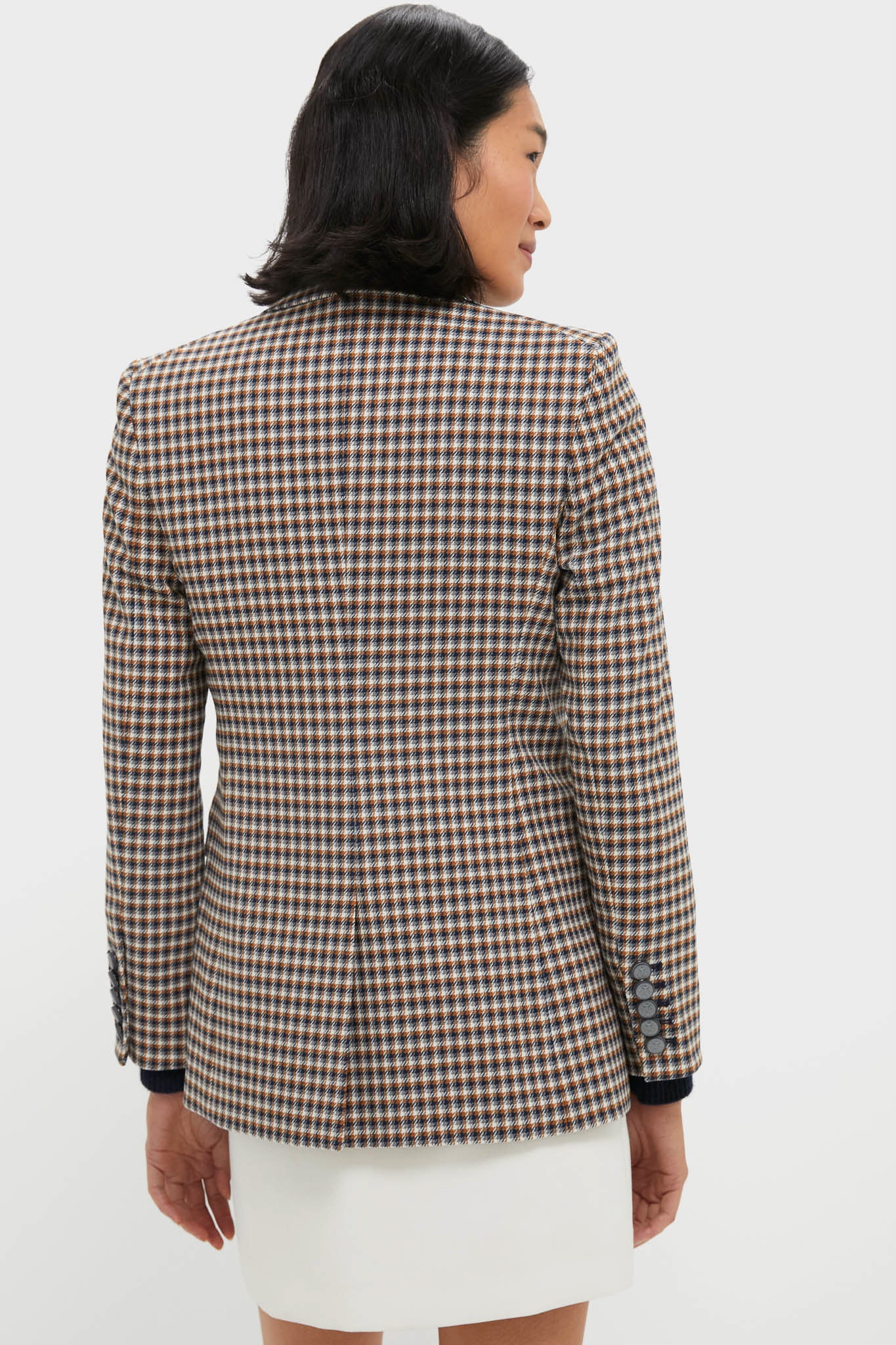 Navy Multi Livvy Dickey Jacket | Veronica Beard