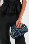 Multi Sparkle Clutch