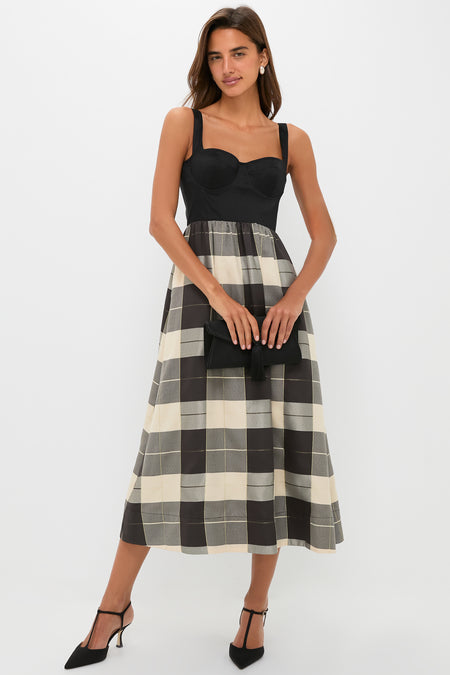 Mairead Check Plaid Maria Dress