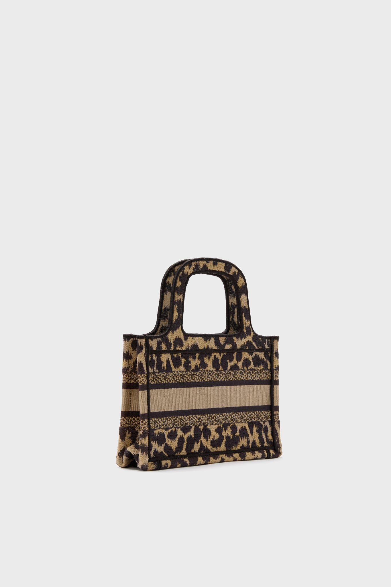 Dior Leopard Micro Book Tote