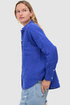 Blue Jo Shirt in Linen