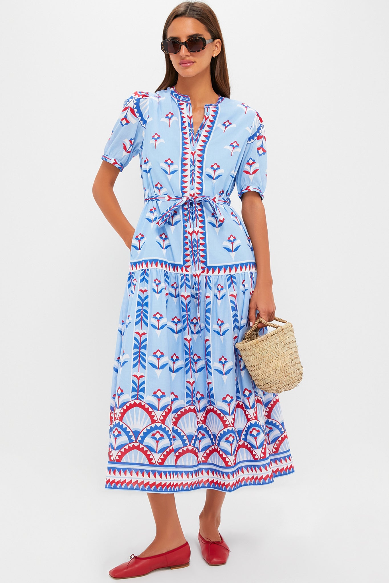 Flamma Square Toe Ballerina