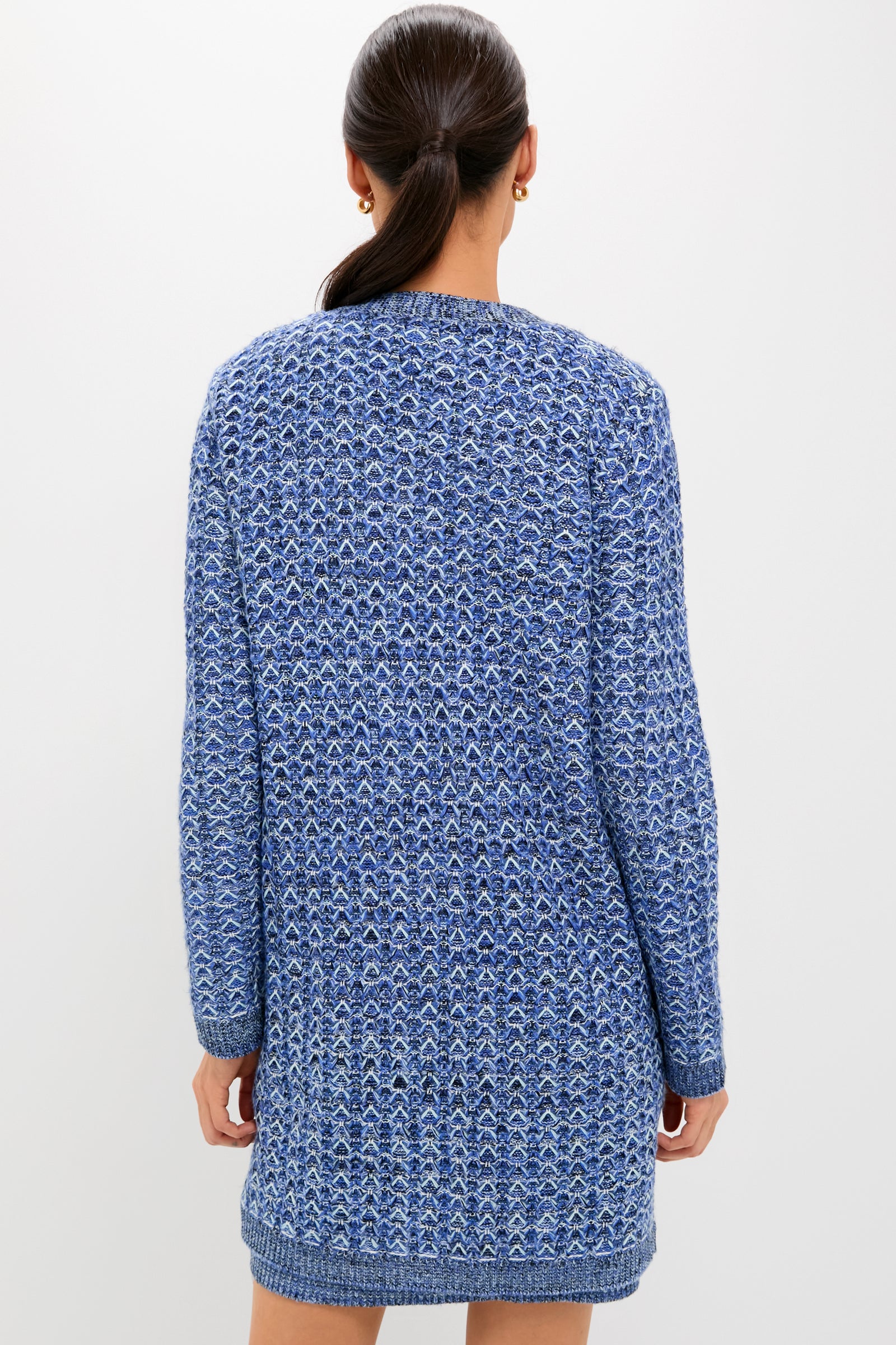 Blue Knit Liv Cardigan