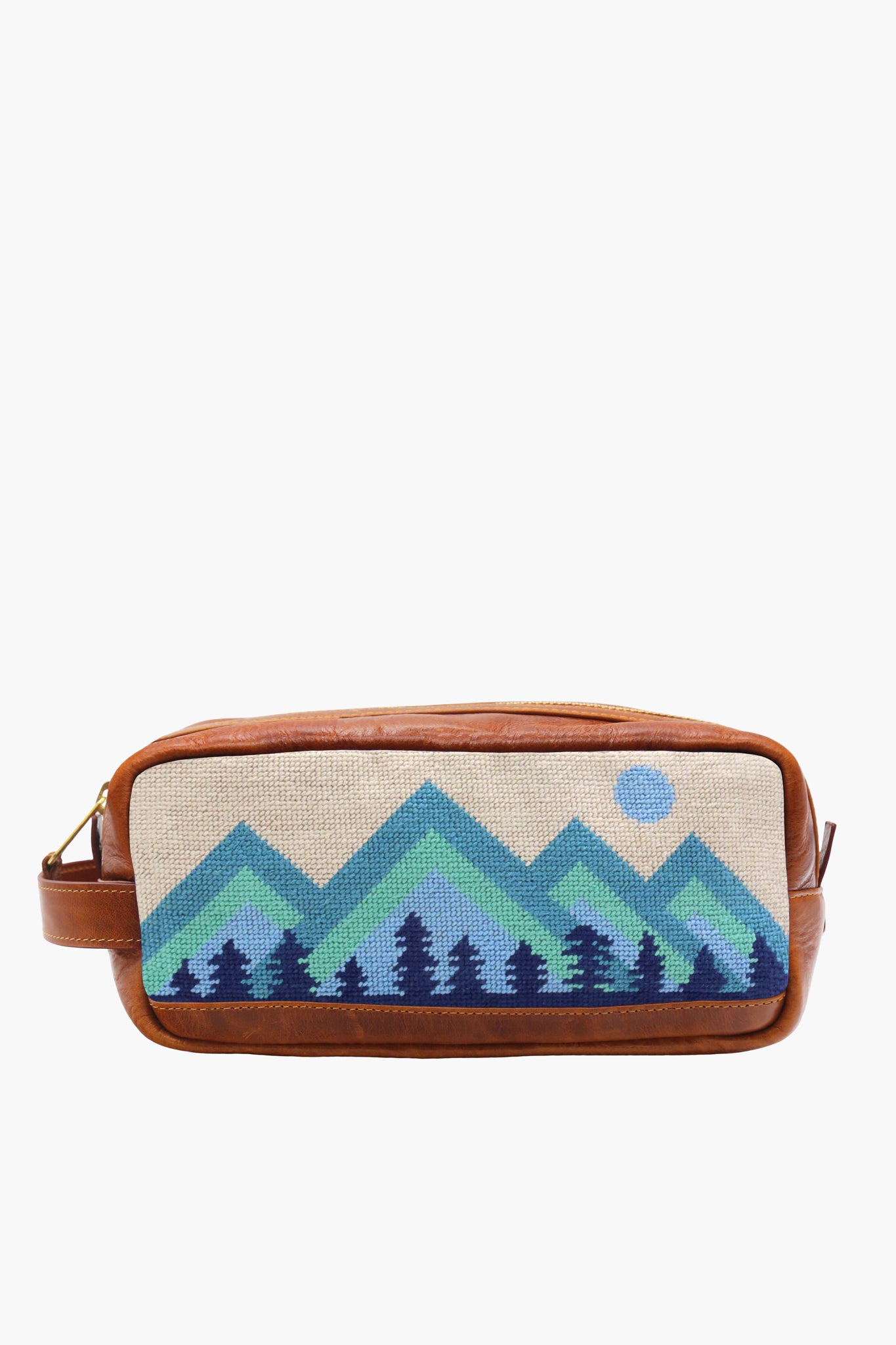 Alpine Needlepoint Toiletry Bag Smathers and Branson