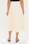 Cream Boucle Nicolette Skirt