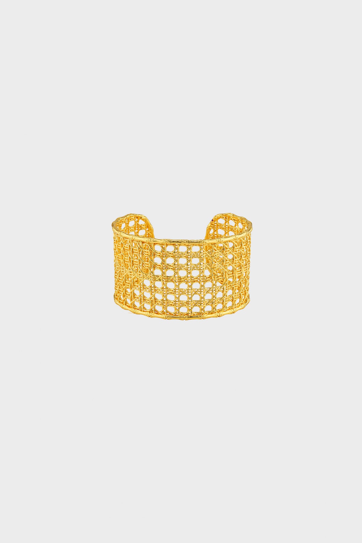 Gold Veranda Caning Cuff