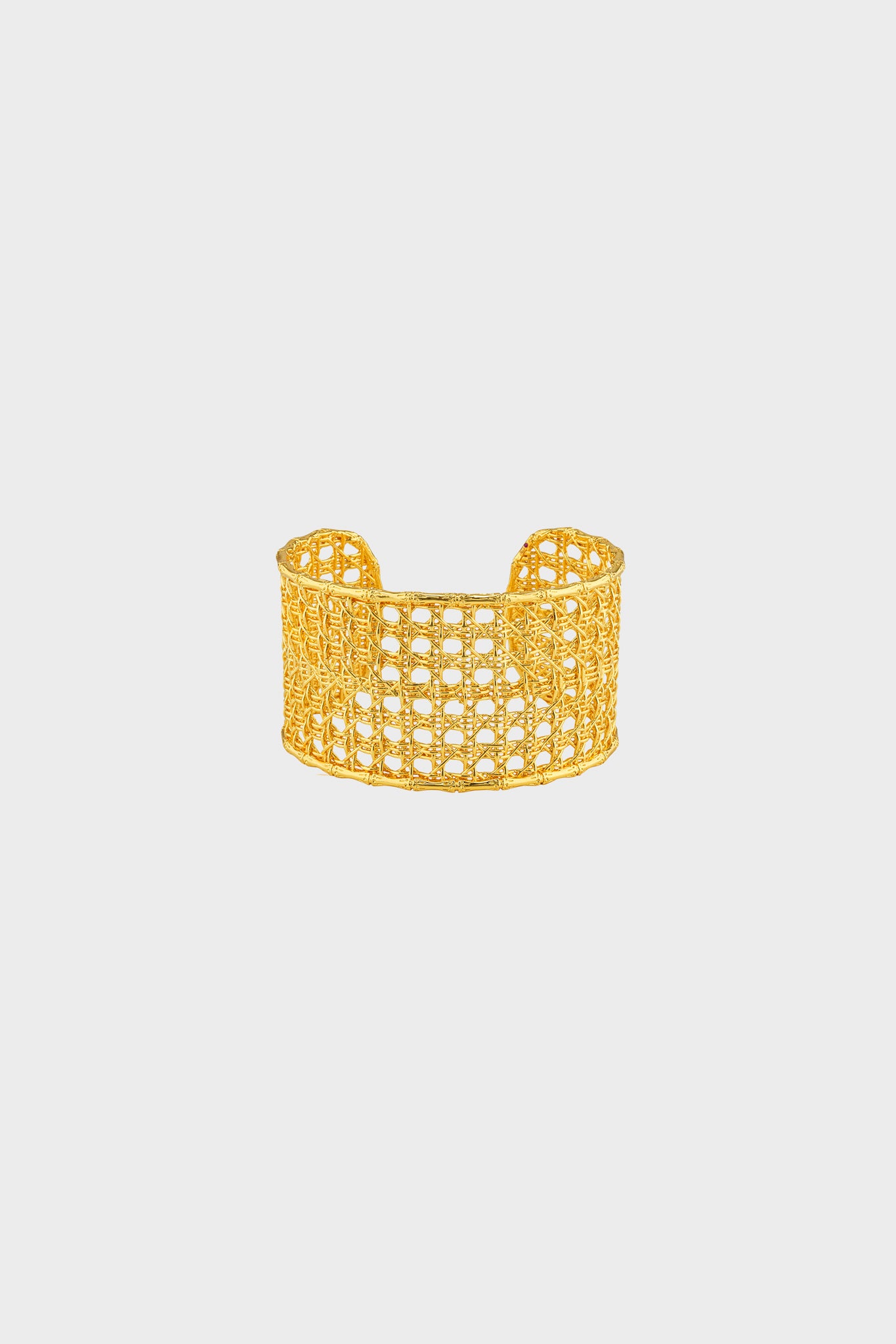 Gold Veranda Caning Cuff