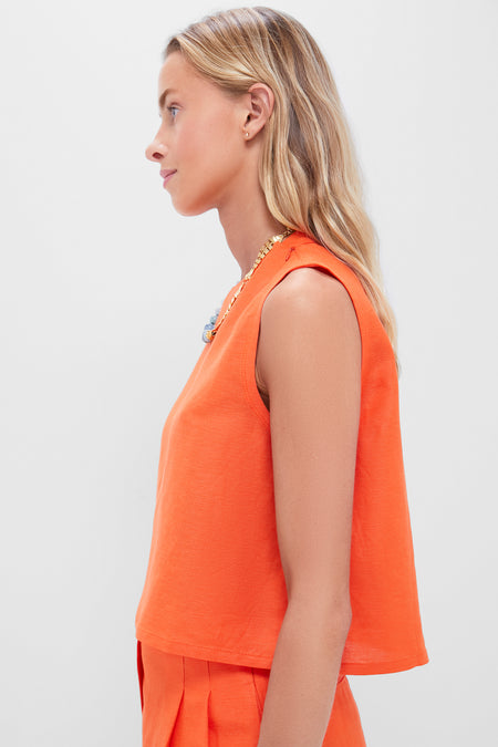 Grenadine Manning Top