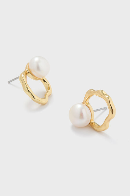 Gold Camila Studs