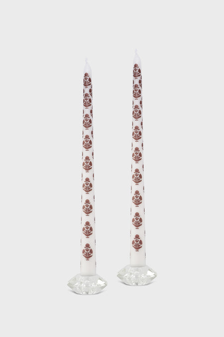 Poppy Tapers Candles (Set of 2)