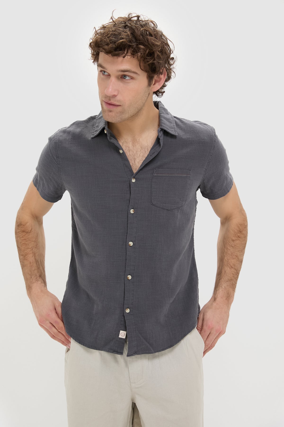 India Ink Classic Stretch Selvage Shirt