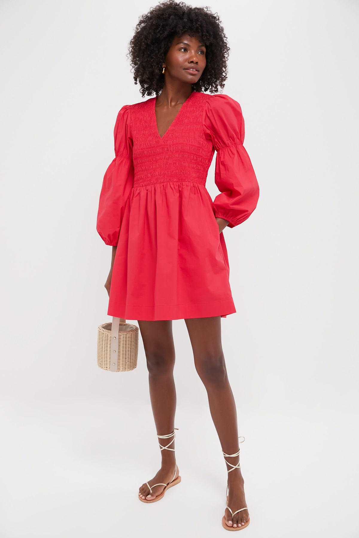 Red Brinkley Mini Dress