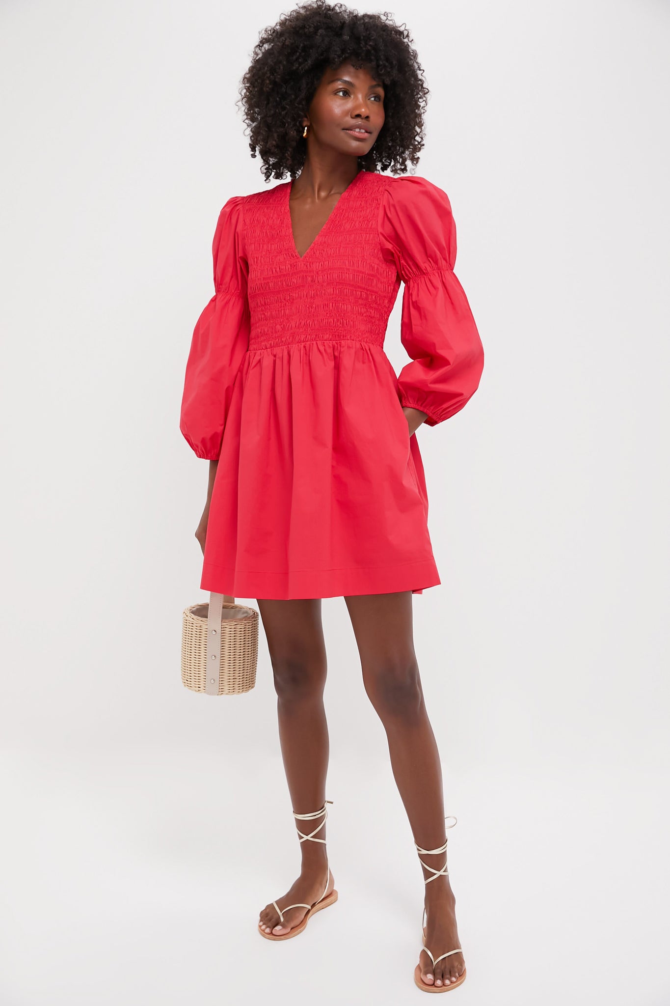 Red Brinkley Mini Dress