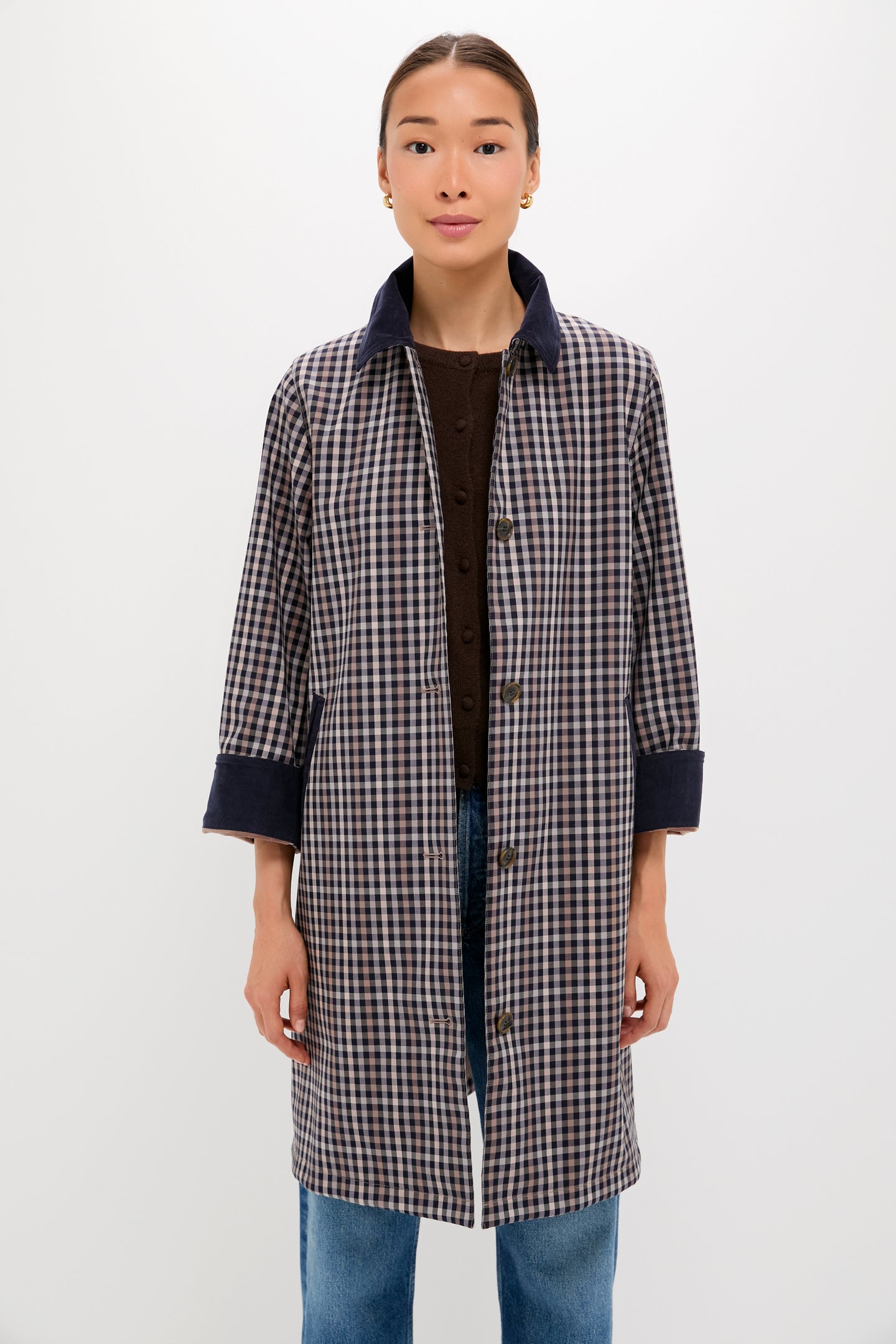 English Check London Raincoat