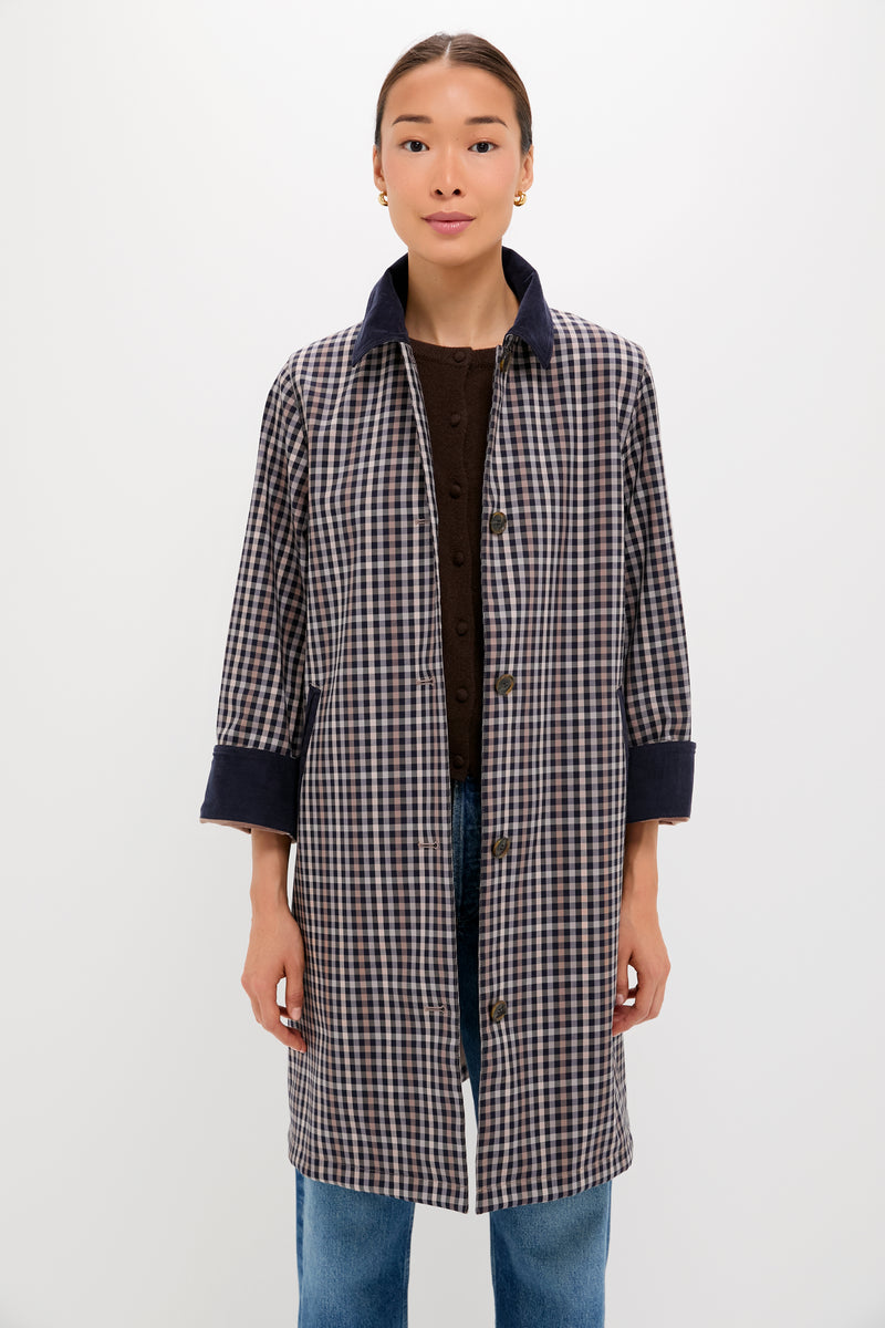 English Check London Raincoat