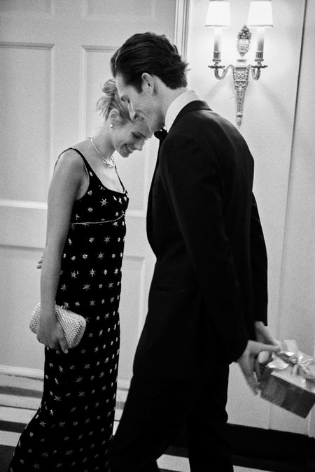 Silver Allison Clutch