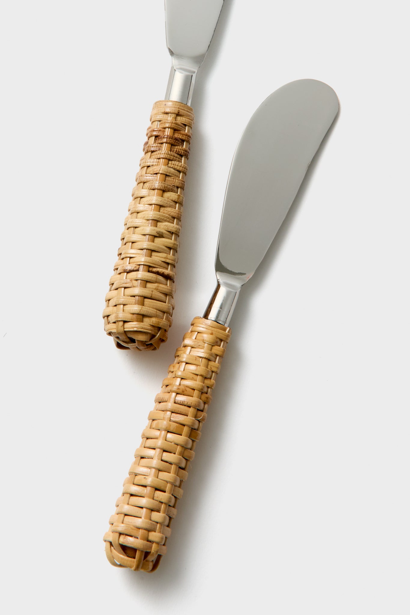 Wicker Weave Spreaders Set of 2