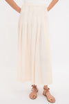 Arctic Wolf Atelier Pleated Maxi Skirt