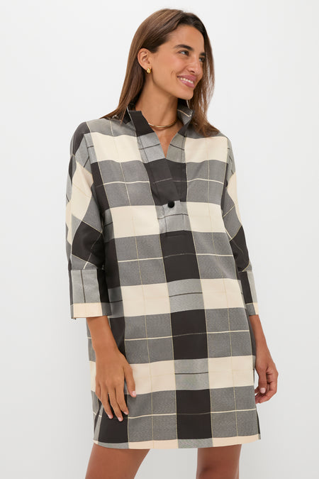 Mairead Check Plaid Willow Dress