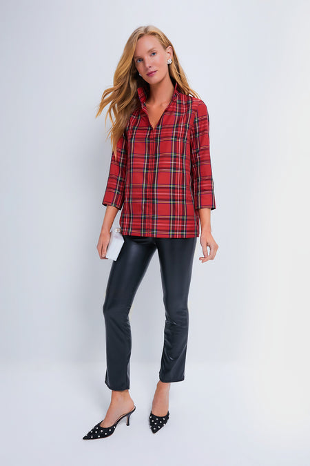 Royal Stewart Tartan Margot Top