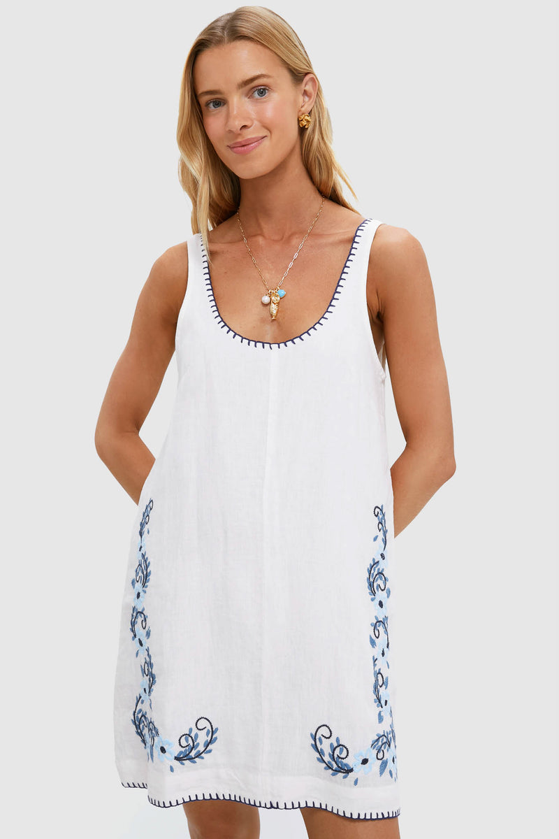 Indigo Blossom Sara Dress