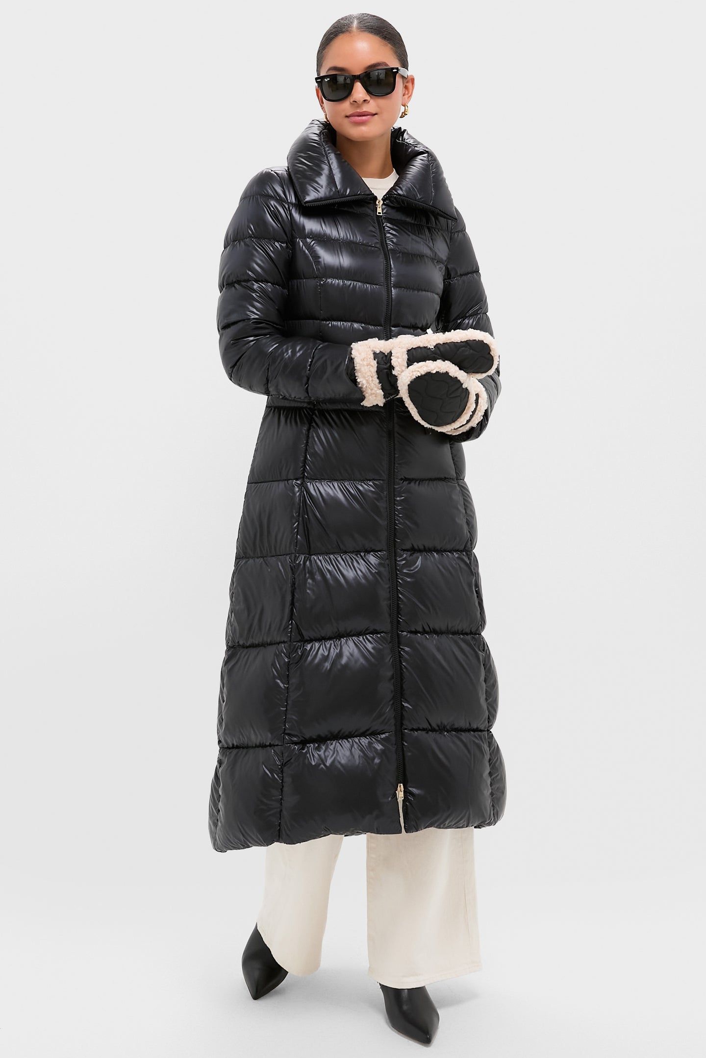 Black Marnie Waterproof Mittens