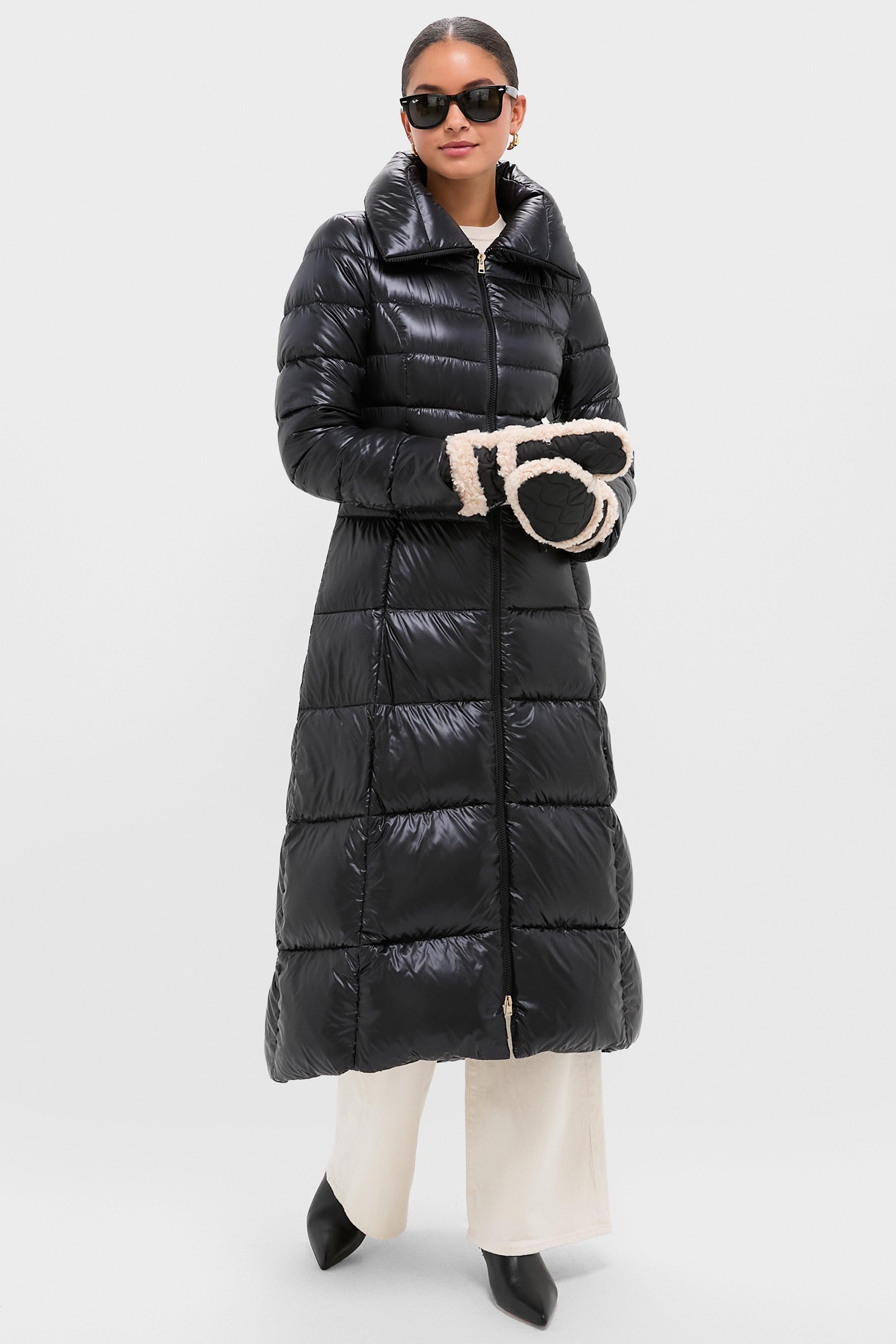Black Marnie Waterproof Mittens