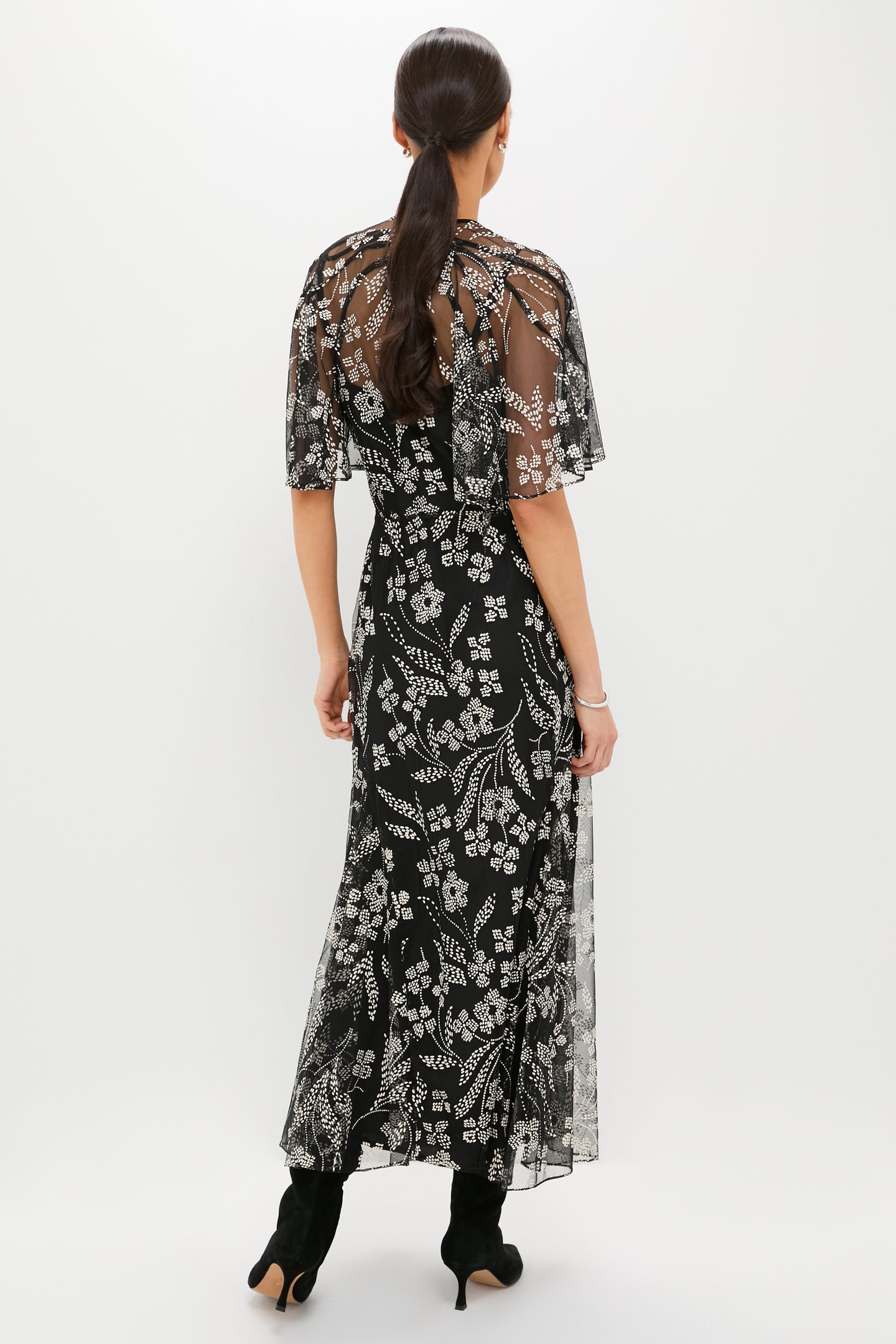 Brocade Floral The Festal Dress
